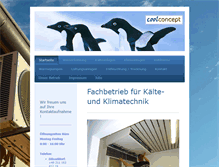 Tablet Screenshot of coolconcept.de